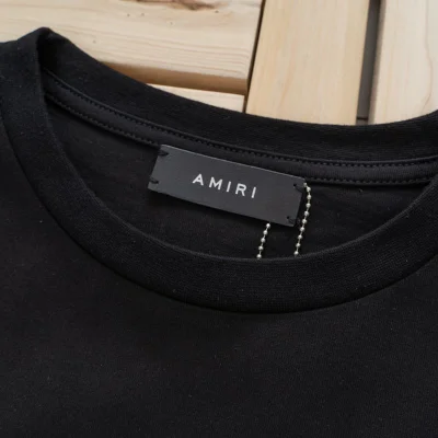 Футболка Amiri With Vibrant Emblem Print "Black" фото № 7