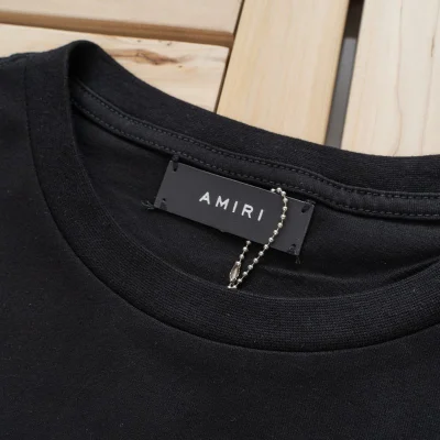 Футболка Amiri The Golden State "Black" фото № 6