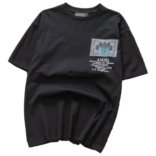 Футболка Amiri Memories - Text "Black"