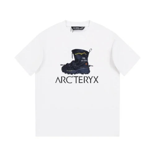 Футболка Arcteryx With Shoe Print "White"