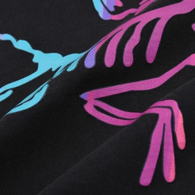 Футболка Arcteryx Colored Skeleton "Black" фото № 5