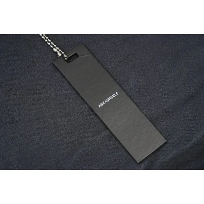 Футболка Askyurself Text Logo In Tattoo Style "Black" фото № 6