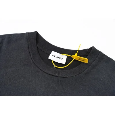 Футболка Askyurself Text Logo In Tattoo Style "Black" фото № 9