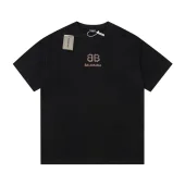 Футболка Balenciaga Flame Logo "Black"