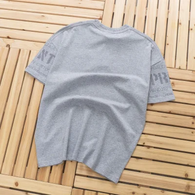 Футболка Balenciaga Graphic Print "Grey" фото № 2