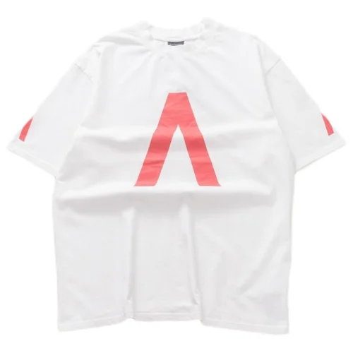 Футболка Balenciaga Front Inscription Archive "White"