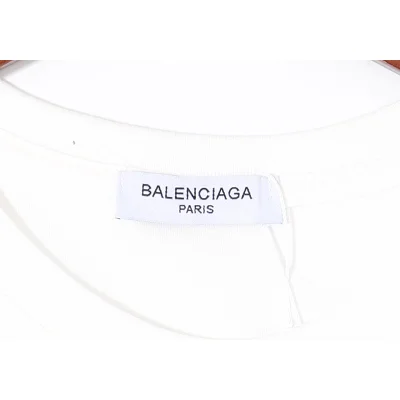 Футболка Balenciaga Brand Style "White" фото № 4