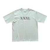 Футболка Balenciaga With Print And Logo "Beige"