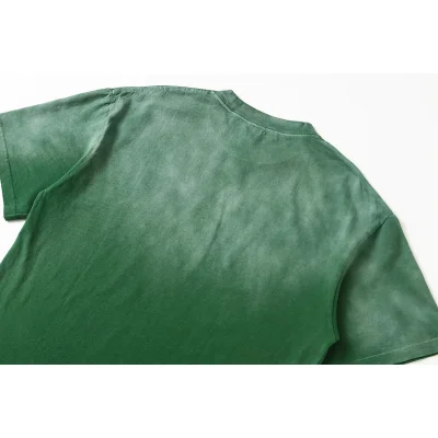 Футболка Balenciaga Laurel Wreath and Logo "Green" фото № 7