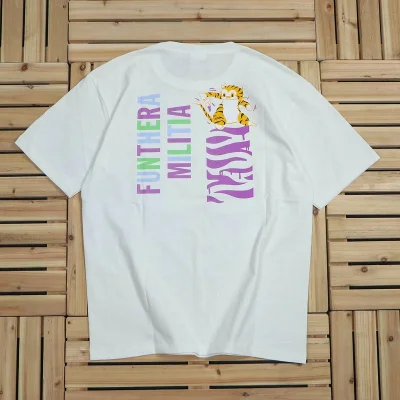 Футболка Bape Zipper Splits Face "White" фото № 2