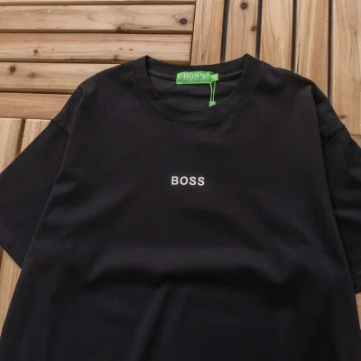 Футболка Boss Small Front Central Inscription "Black" фото № 2