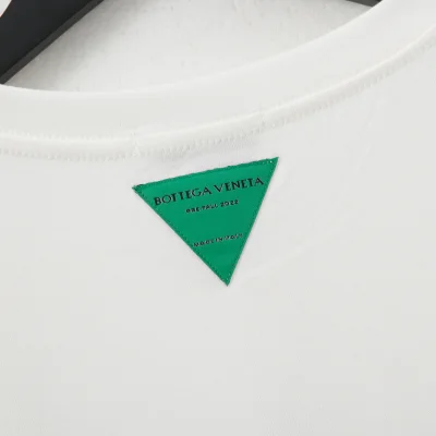 Футболка Bottega Veneta Crossed Out Word "White" фото № 3