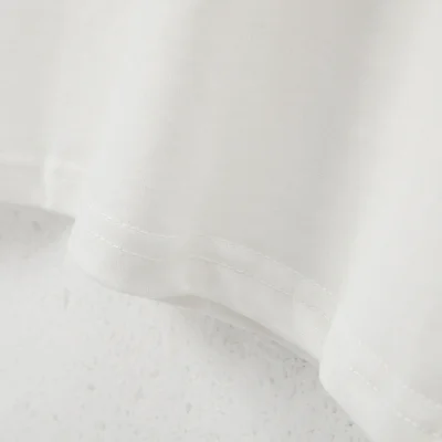 Футболка Bottega Veneta Crossed Out Word "White" фото № 5