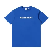 Футболка Burberry With Text Sticker - Logo "Blue"