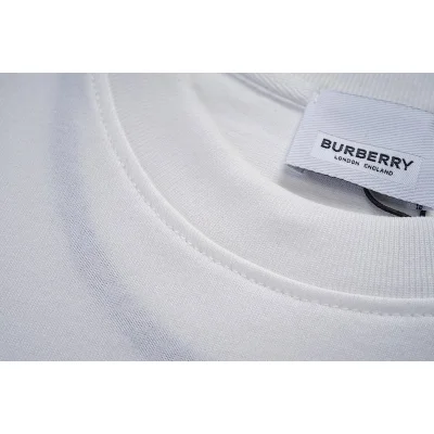 Футболка Burberry With Blue Edging "White" фото № 2