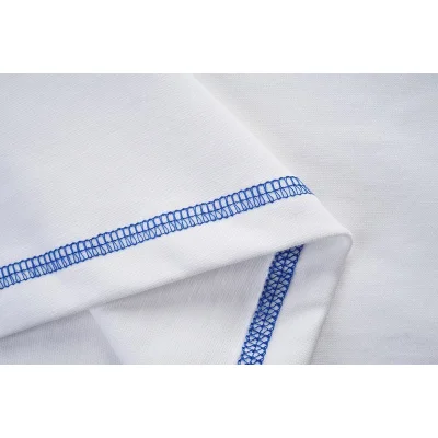 Футболка Burberry With Blue Edging "White" фото № 5