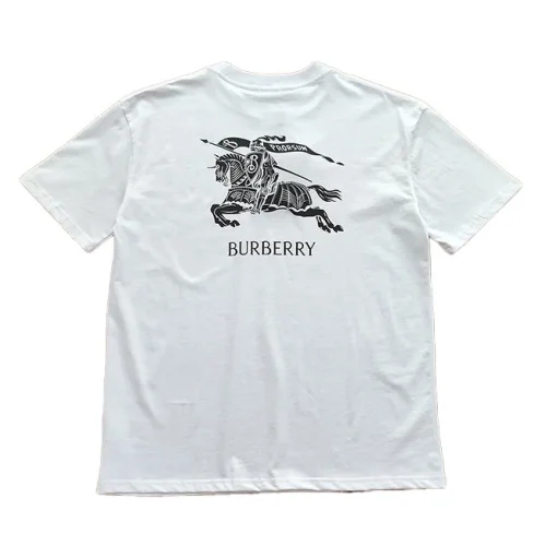 Футболка Burberry Textual Logo "White"