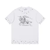 Футболка Burberry Decorated With Spots "White"