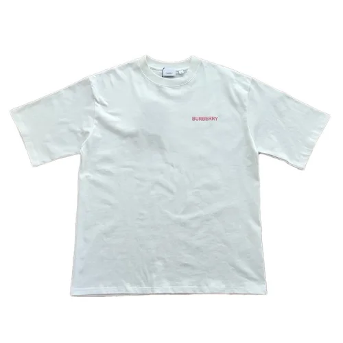 Футболка Burberry Large Sizes "White"