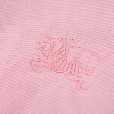 Футболка Burberry With Pink Logo - Cotton "Pink" фото № 5