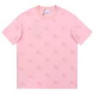 Футболка Burberry With Pink Logo - Cotton