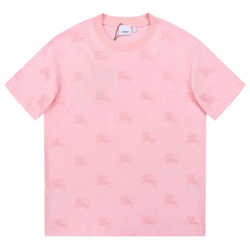 Футболка Burberry With Pink Logo - Cotton "Pink"