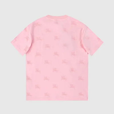 Футболка Burberry With Pink Logo - Cotton "Pink" фото № 9