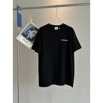 Футболка Burberry With Red Heart On The Back "Black" фото № 7