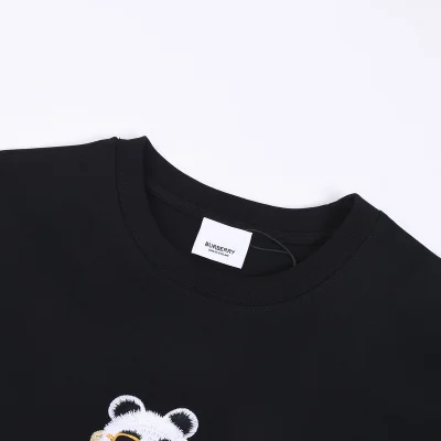 Футболка Burberry Plaid Bear In Glasses "Black" фото № 2