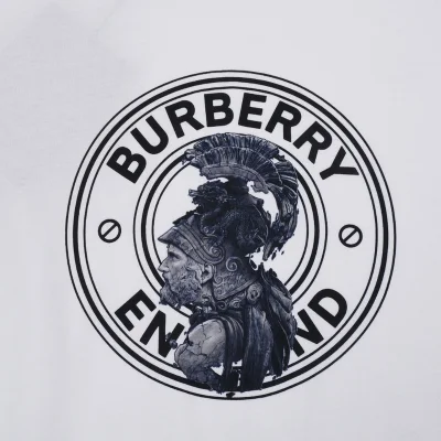 Футболка Burberry Logo With Knight "White" фото № 3 Футболка Burberry Logo With Knight "White" фото № 3