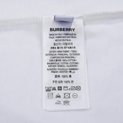 Футболка Burberry Logo With Knight "White" фото № 4 Футболка Burberry Logo With Knight "White" фото № 4