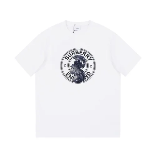 Футболка Burberry Logo With Knight "White"
