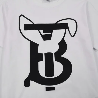 Футболка Burberry Original Logo "White" фото № 5