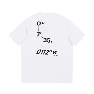 Футболка Burberry Calculations "White" фото № 5