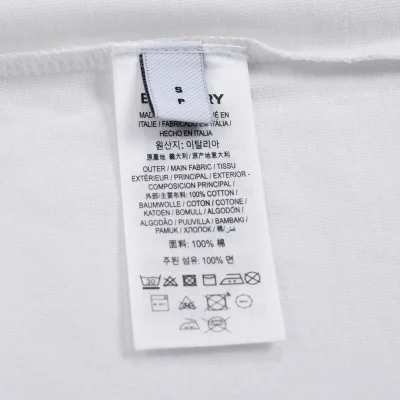 Футболка Burberry On The Way "White" фото № 2