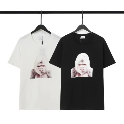 Футболка Burberry With Gorilla Print "Black" фото № 6