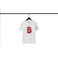 Футболка Burberry With A Letter-In-Letter Print "White"