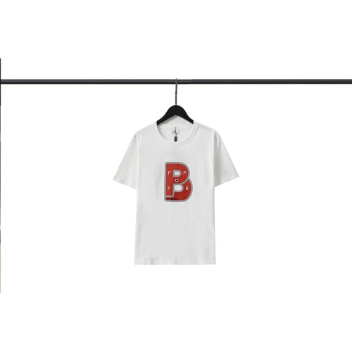 Футболка Burberry With A Letter-In-Letter Print "White"