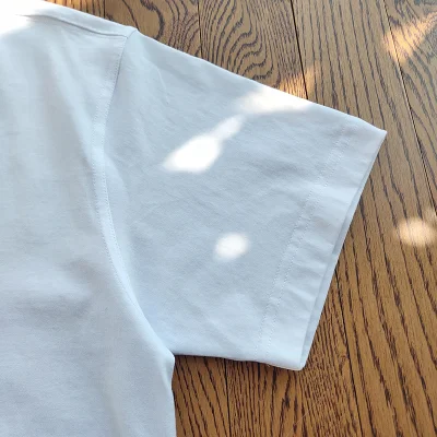 Футболка Burberry Base With Logo "White" фото № 5