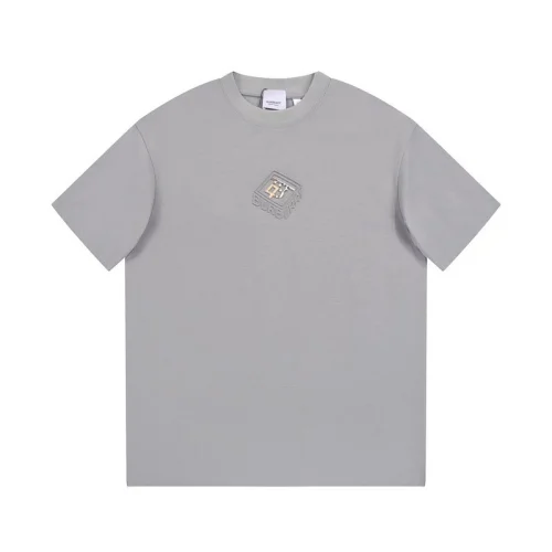 Футболка Burberry Logo With Top View "Gray"