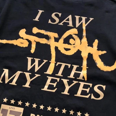 Футболка Cactus Jack Merch Sun Inside Circle "Black" фото № 6