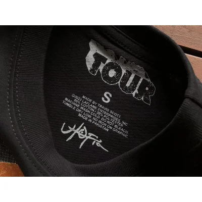 Футболка Cactus Jack Merch Sun Inside Circle "Black" фото № 3