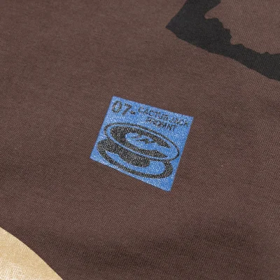 Футболка Cactus Jack Merch Lightning "Brown" фото № 8