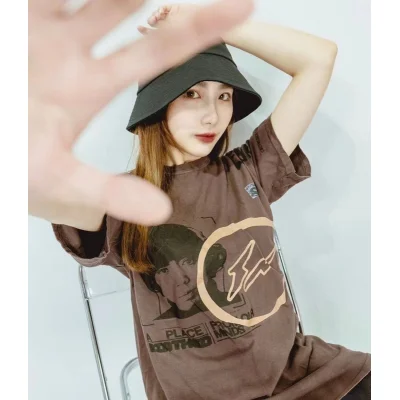 Футболка Cactus Jack Merch Lightning "Brown" фото № 2