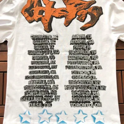 Футболка Cactus Jack Merch Image With Lettering Circus Maximus "White" фото № 5 Футболка Cactus Jack Merch Image With Lettering Circus Maximus "White" фото № 5