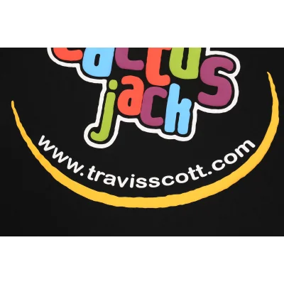 Футболка Cactus Jack McDonald's Smile "Black" фото № 7