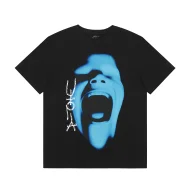 Футболка Cactus Jack Merch Utopia Blue Face Scream "Black"