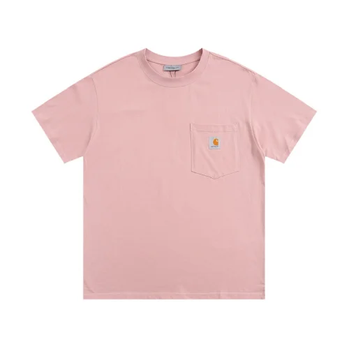 Футболка Carhartt Pocket With A Small Logo "Pink"