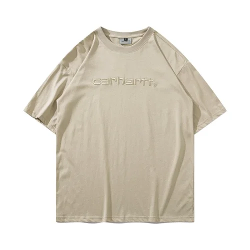 Футболка Carhartt Basic Style With Logo "Beige"
