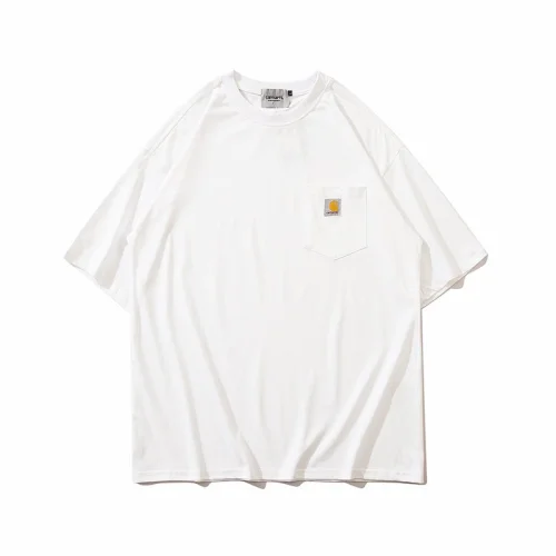 Футболка Carhartt Cotton With A Logo On The Pocket "White"